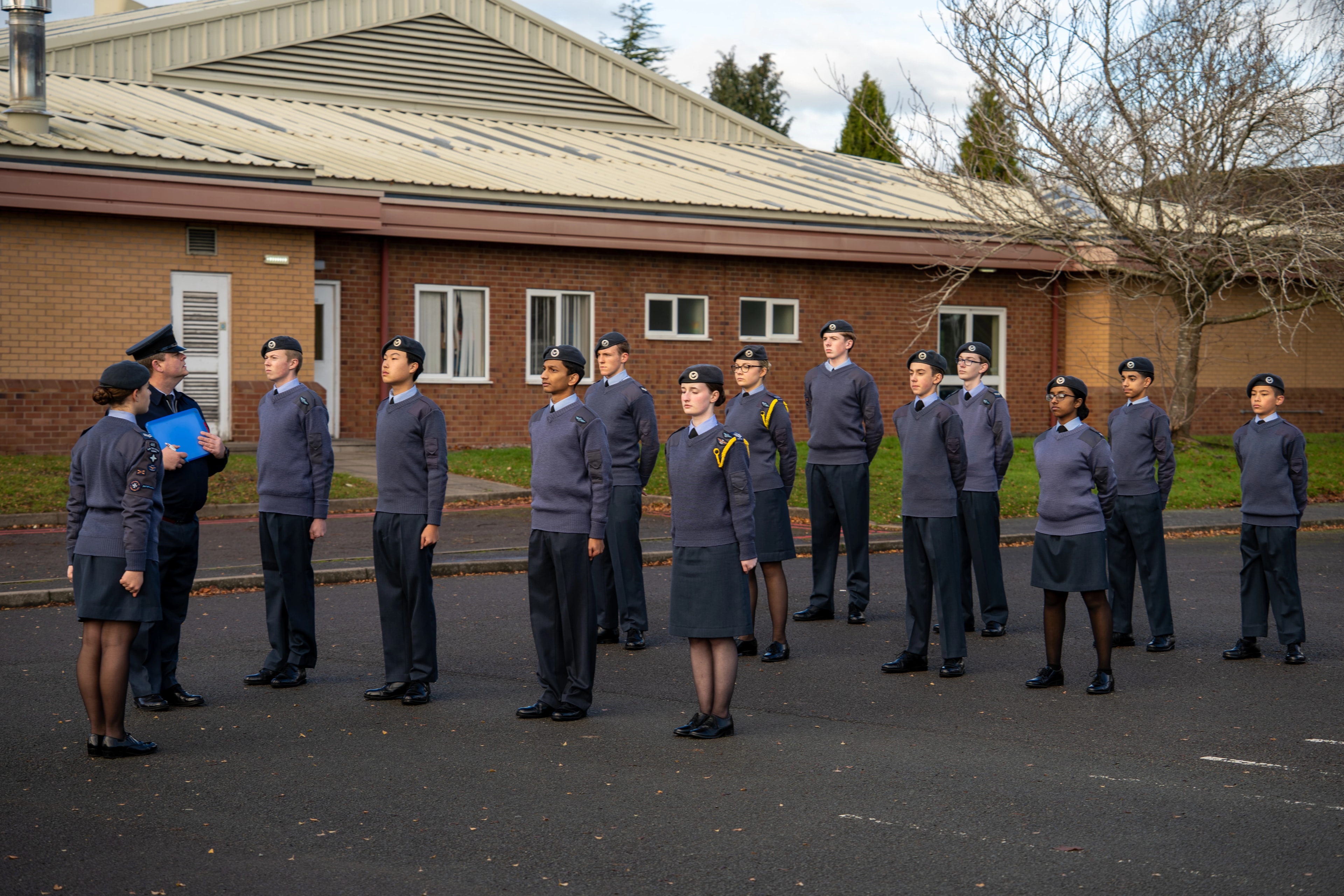 485 Squadron cadets