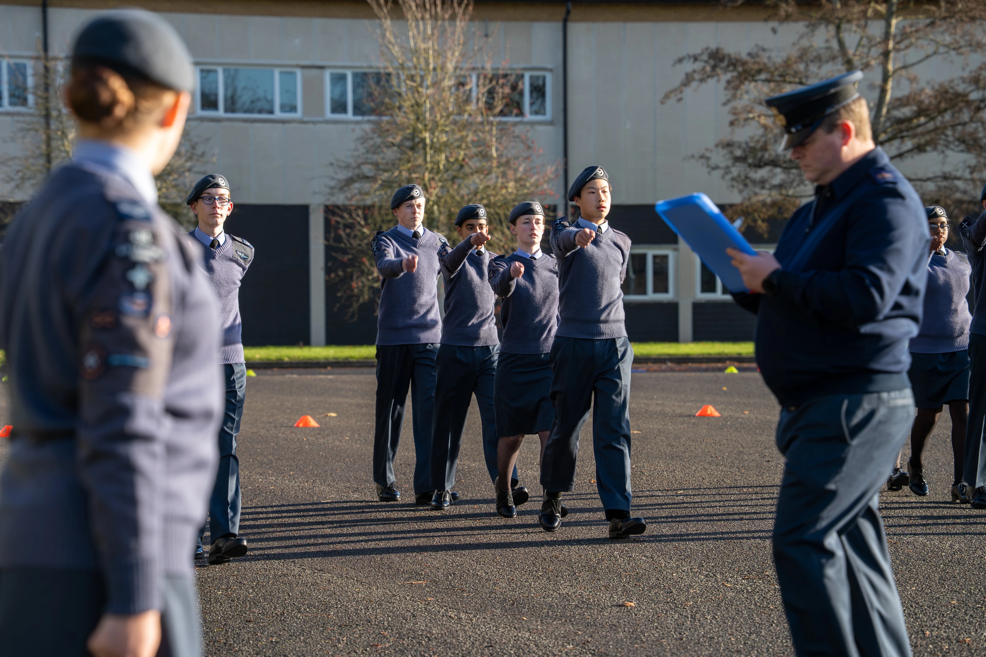 485 Squadron cadets