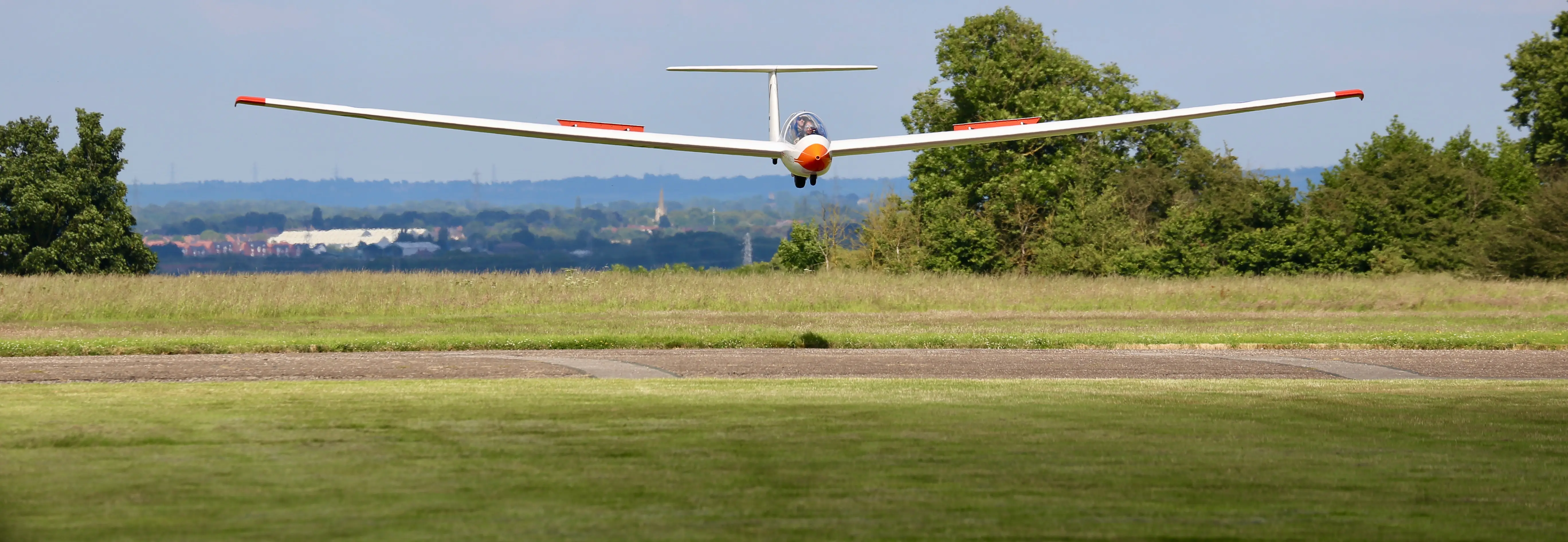 Cadets participating in gliding exercises
