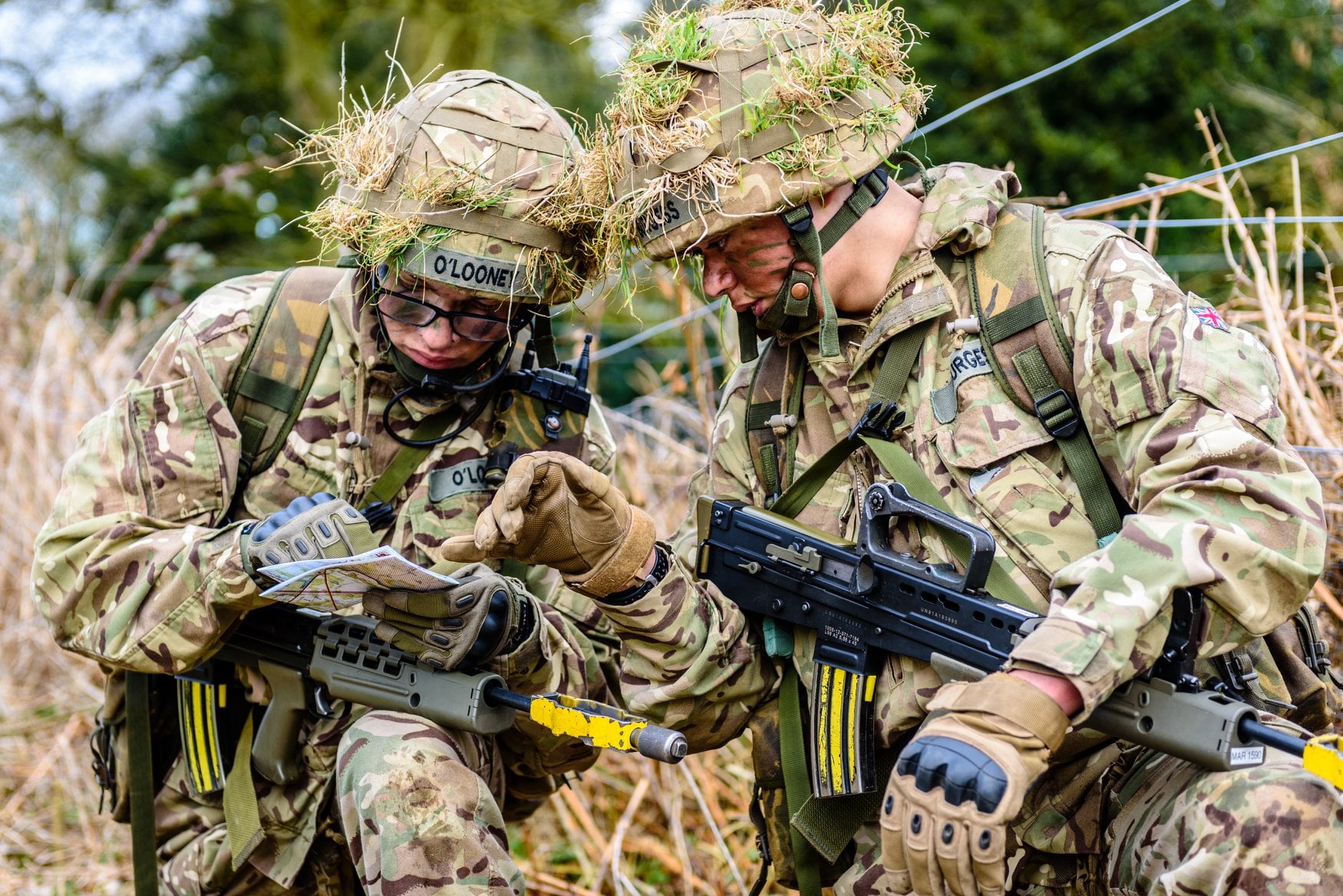 NCO training session